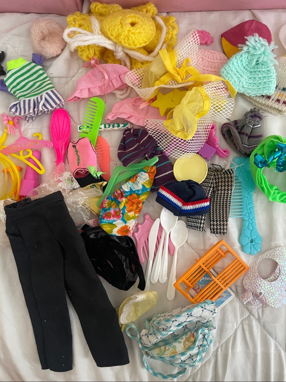 Doll Clothes and Accessories Bundle